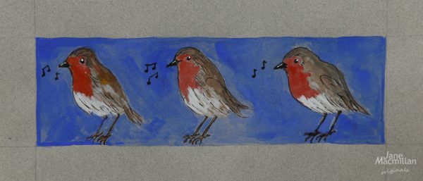 Robins Singing